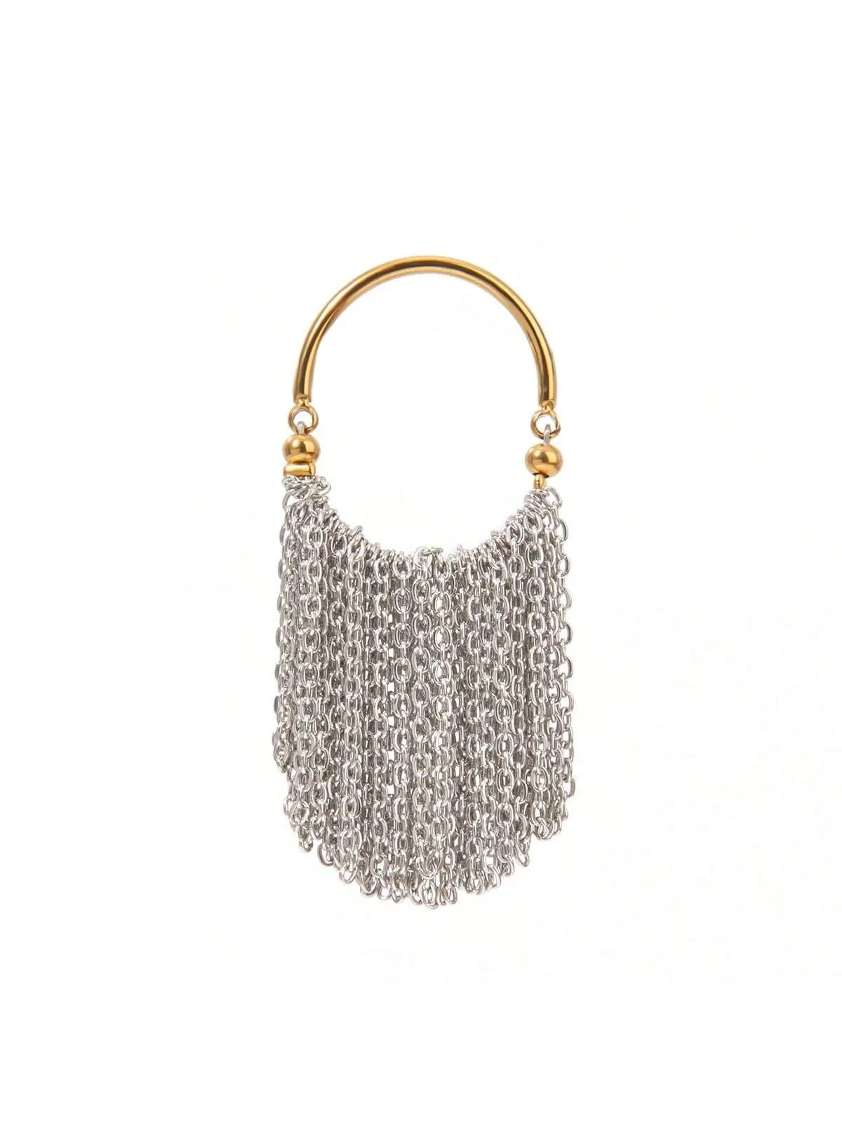 1 Piece Colour Blocking Tassel Chain Ring - FD ⚡