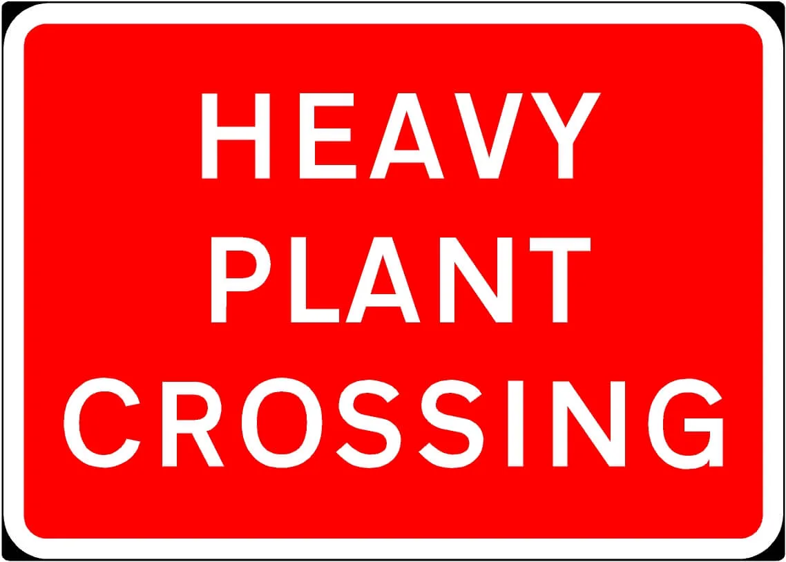 1050x750mm Heavy Plant Crossing - 7010.1 - Rigid Plastic