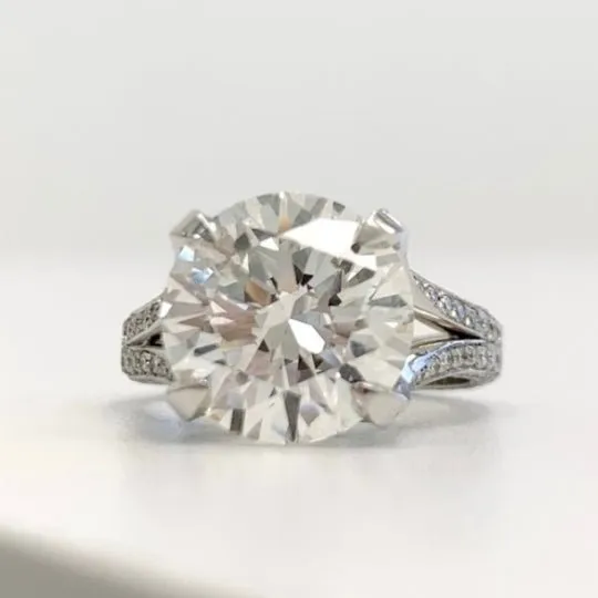 1/2 Carat Round Cut Diamond - G SI2 - 0.66ct - 217369