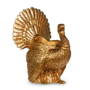 13.75" Resin Turkey Container