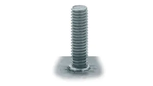 1/4-20 Stainless Steel Full Thread ARC Stud - 100 ea