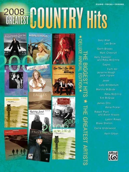 2008 Greatest Country Hits Deluxe Annual Edition
