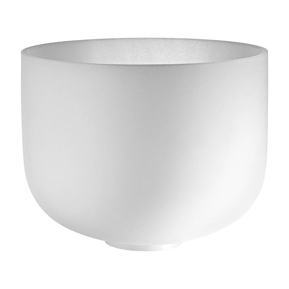432 Hz 12" Crystal Singing Bowl Note C4 - Root Chakra