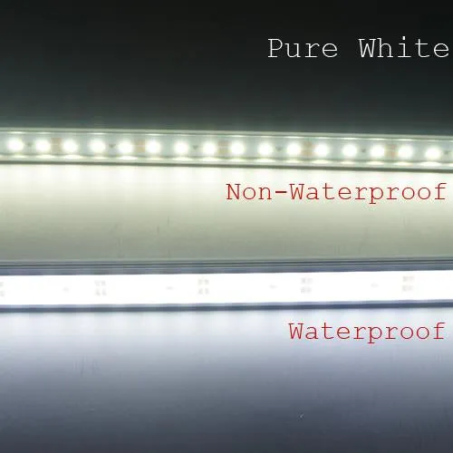 5 / 10 Pack SMD5630 Rigid LED Strip lighting 72LEDs per Meter with U Aluminum Shell