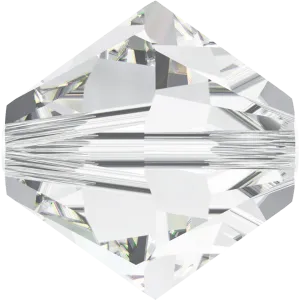 5328 Swarovski Bicone Beads, Crystal (001)