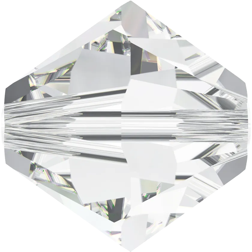 5328 Swarovski Bicone Beads, Crystal (001)