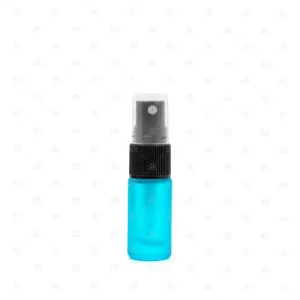 5ml Teal Deluxe Frosted Glass Spray Bottle (5 pack)
