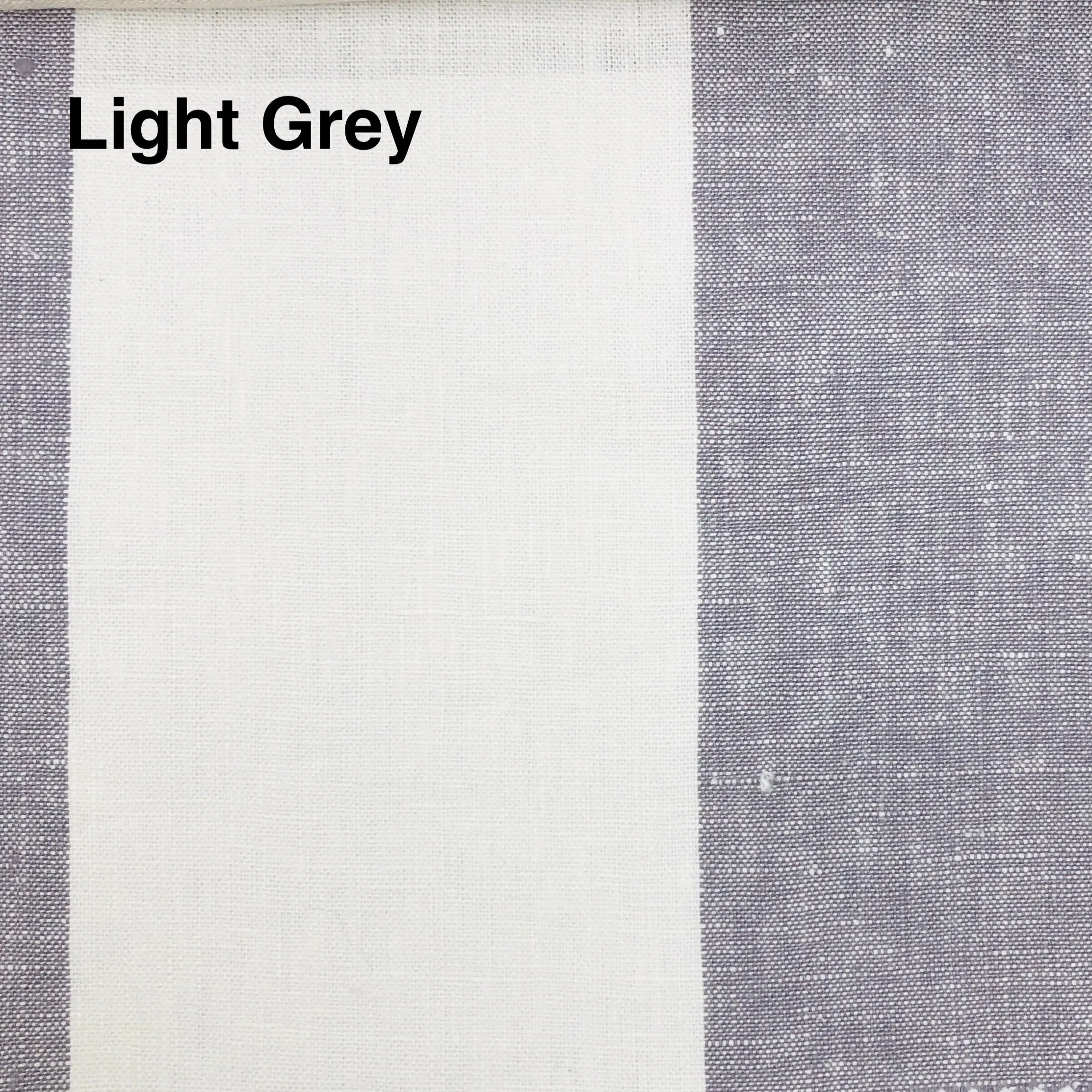 5" Stripe 100% Natural Linen Fabric By The Yard/CL1026