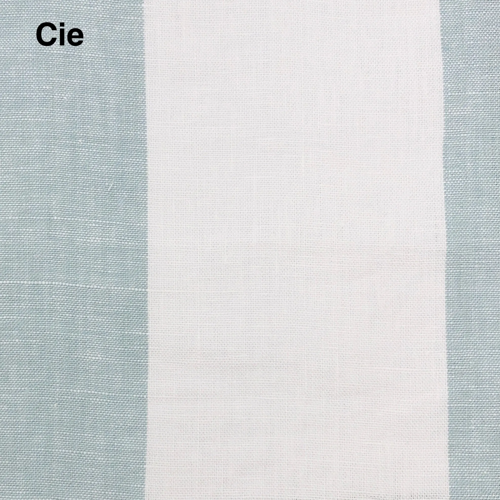 5" Stripe 100% Natural Linen Fabric By The Yard/CL1026