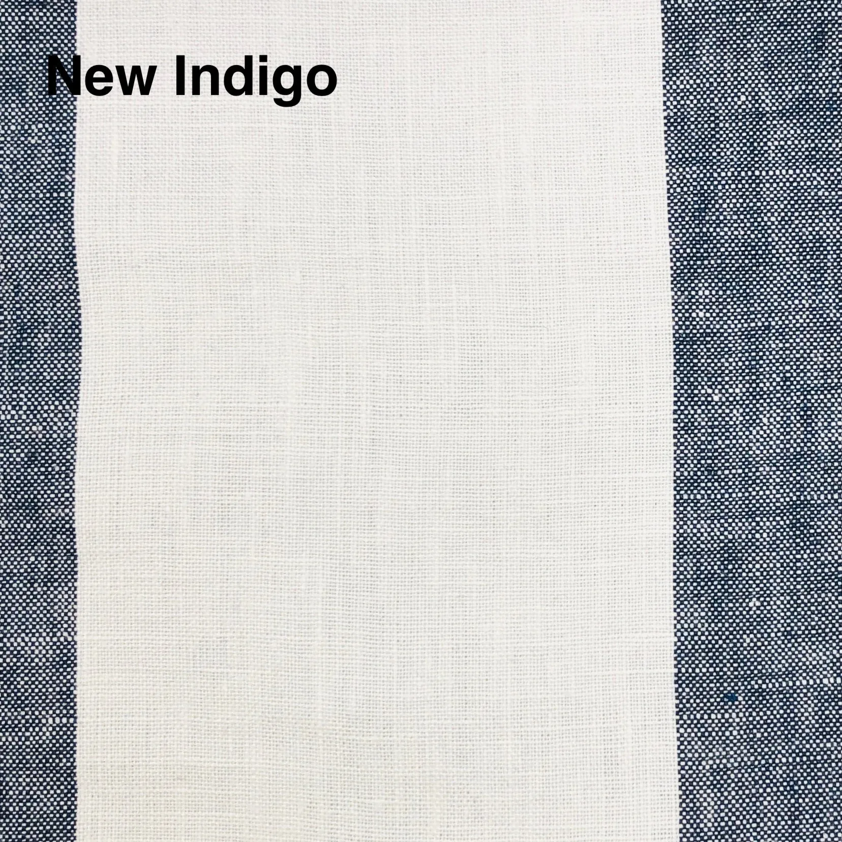 5" Stripe 100% Natural Linen Fabric By The Yard/CL1026