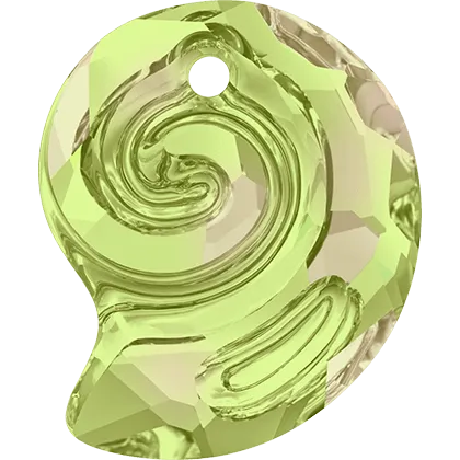6731 Swarovski Sea Snail (Partly Frosted) Pendants