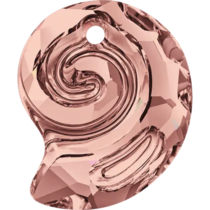 6731 Swarovski Sea Snail (Partly Frosted) Pendants