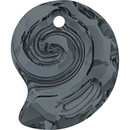 6731 Swarovski Sea Snail (Partly Frosted) Pendants