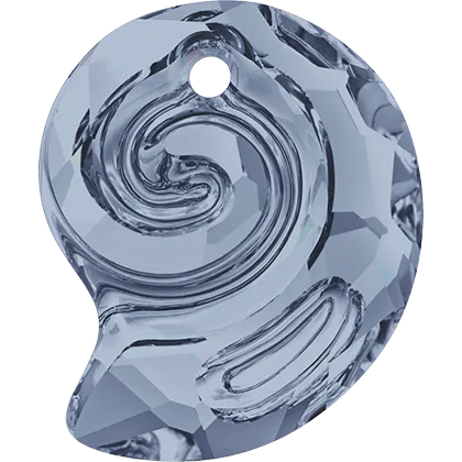 6731 Swarovski Sea Snail (Partly Frosted) Pendants