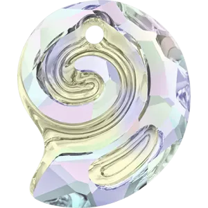 6731 Swarovski Sea Snail (Partly Frosted) Pendants
