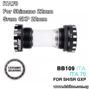 70mm Italian ITA70 Threaded Bottom Bracket BB For Shimano 24mm/22mm GXP Sram 28.99mm Dub 30mm Crank