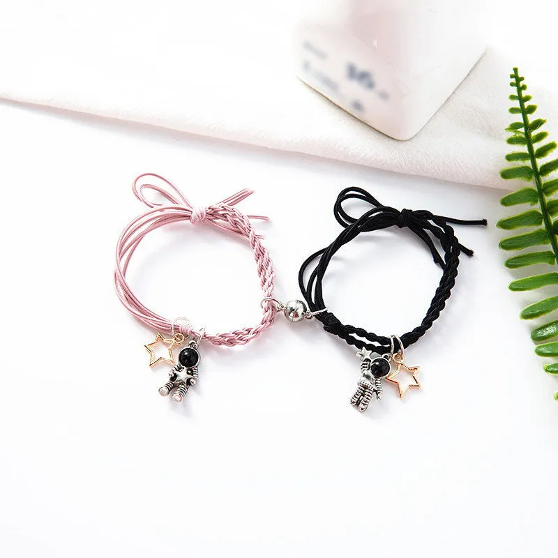 A Pair Of Magnetic Couple Bracelets