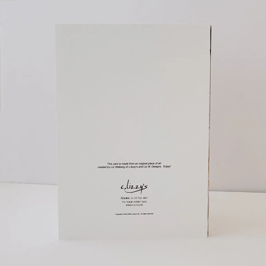A Time to Celebrate - Artful Greeting Card