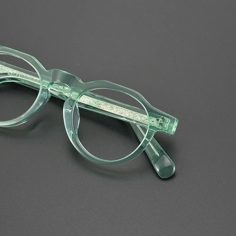 Acetate Round Glasses Frames SC516