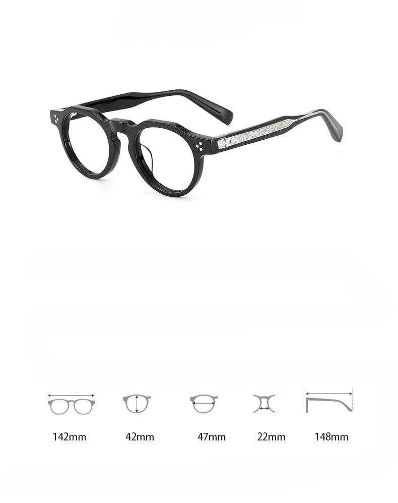 Acetate Round Glasses Frames SC516