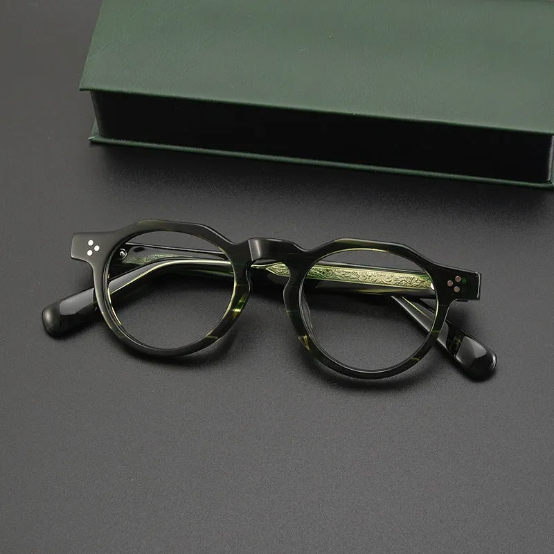 Acetate Round Glasses Frames SC516