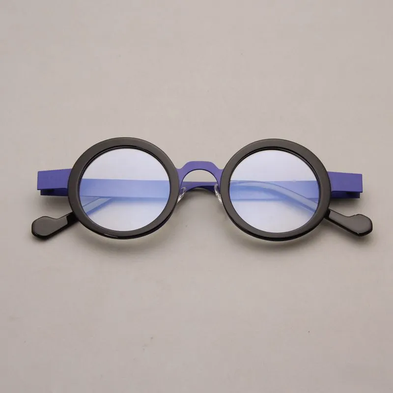 Acetate Round Glasses Frames V6