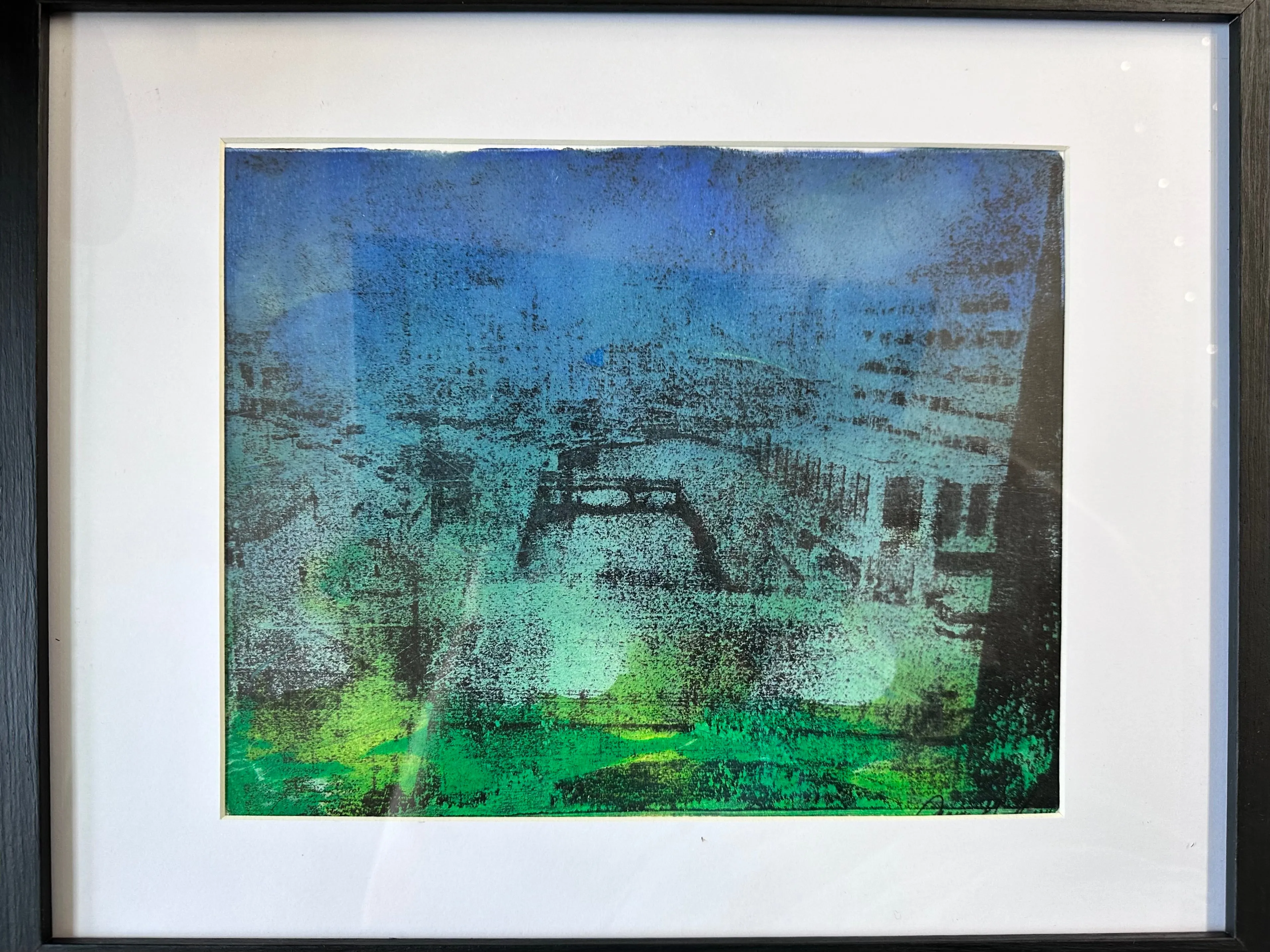 Acrylic Gel Prints- Framed, one-of-a Kind Artwork