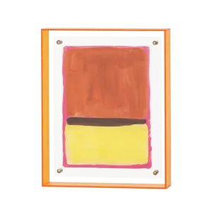Acrylic Photo Frame Flame