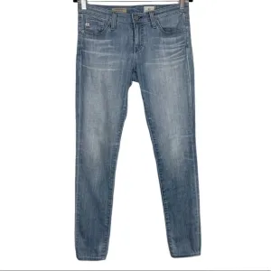 AG Adriano Goldschmied The Legging Ankle Light Wash Skinny Jeans