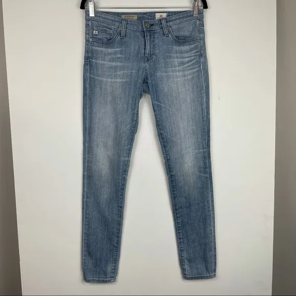 AG Adriano Goldschmied The Legging Ankle Light Wash Skinny Jeans