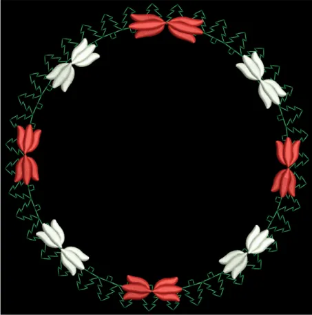 AGD 3006 Christmas Monogram Frame