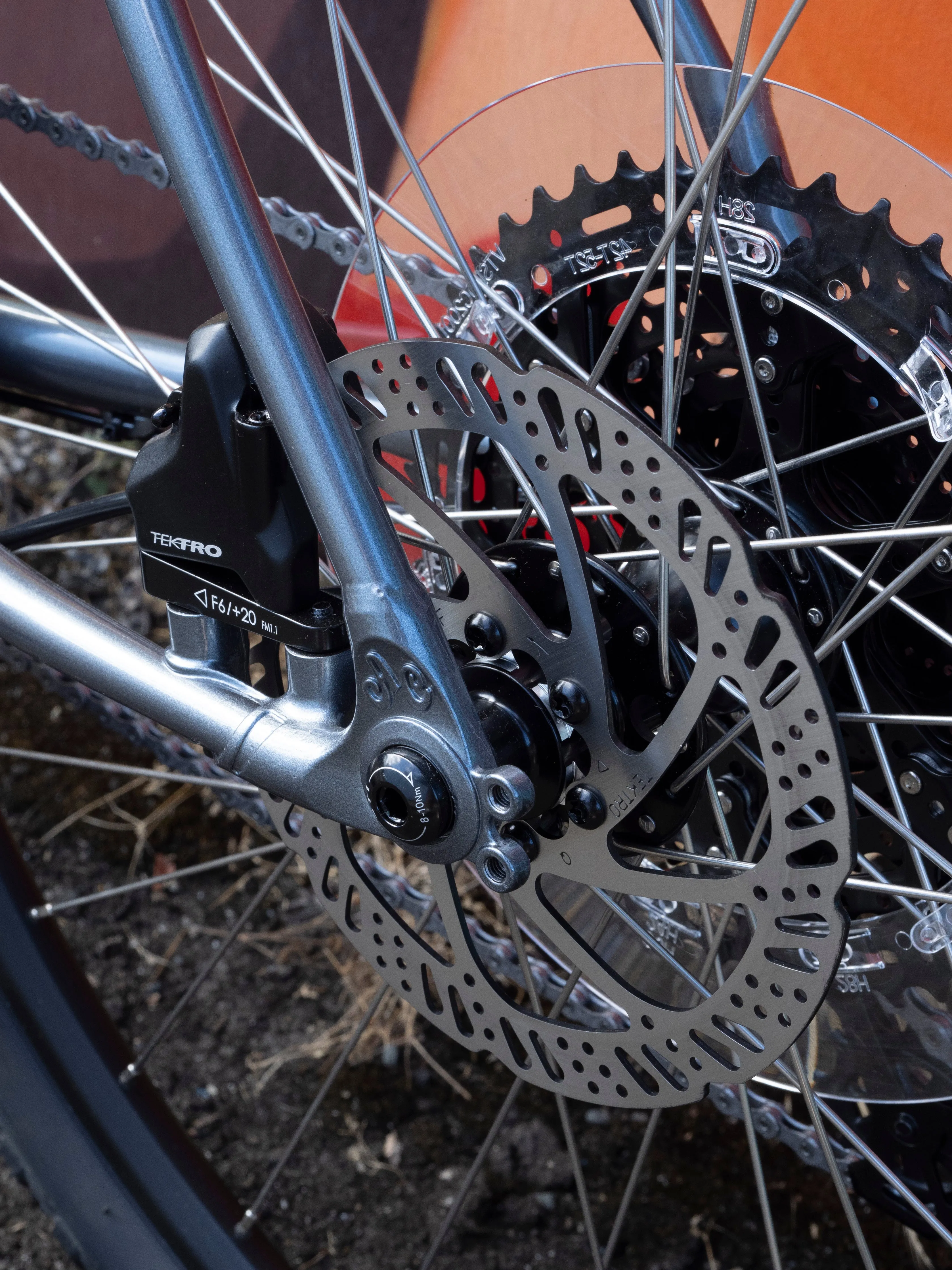 All-City Space Horse Bike - 650b, Steel, MicroShift, Moon Powder, 46cm