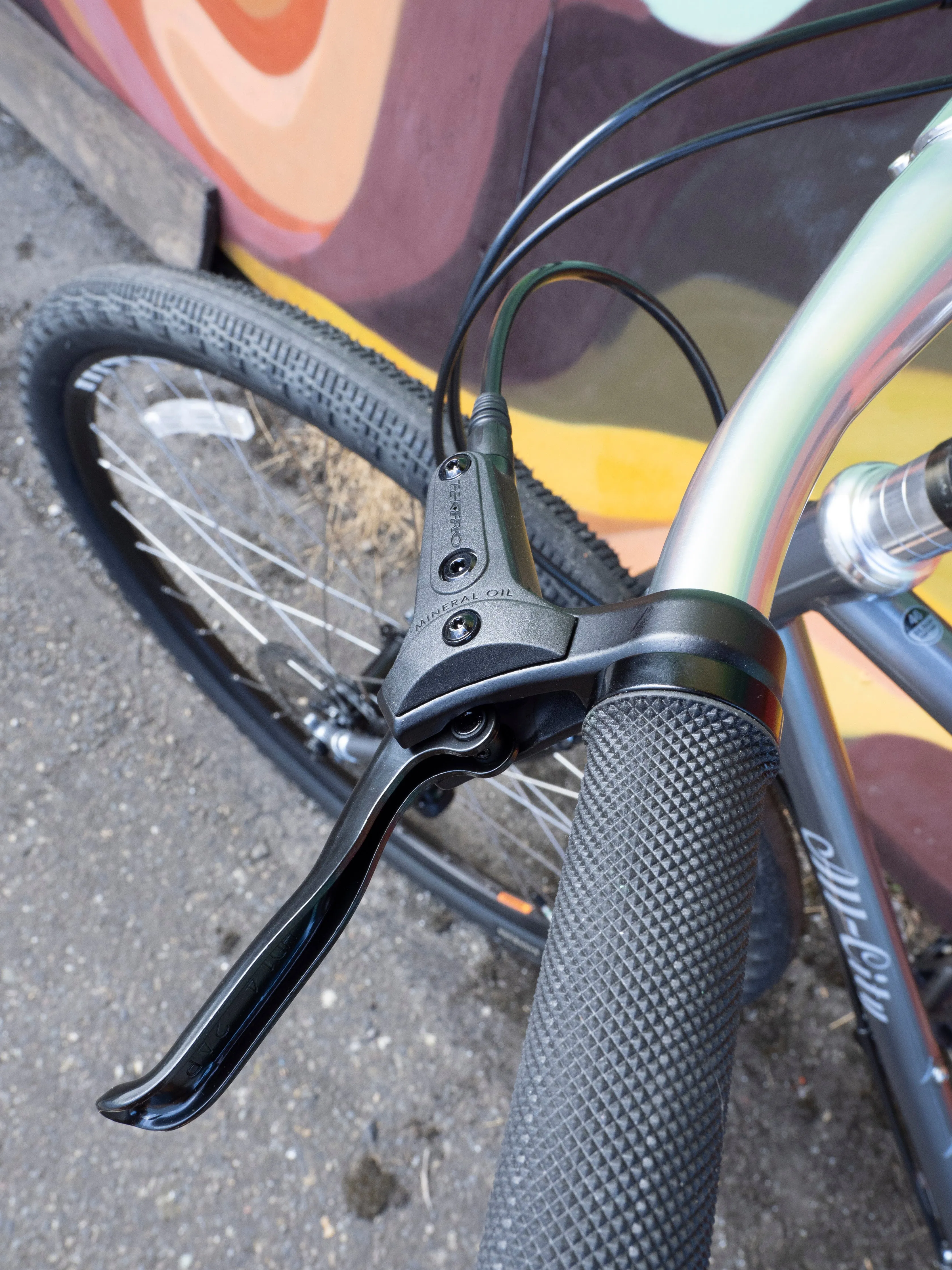 All-City Space Horse Bike - 650b, Steel, MicroShift, Moon Powder, 46cm
