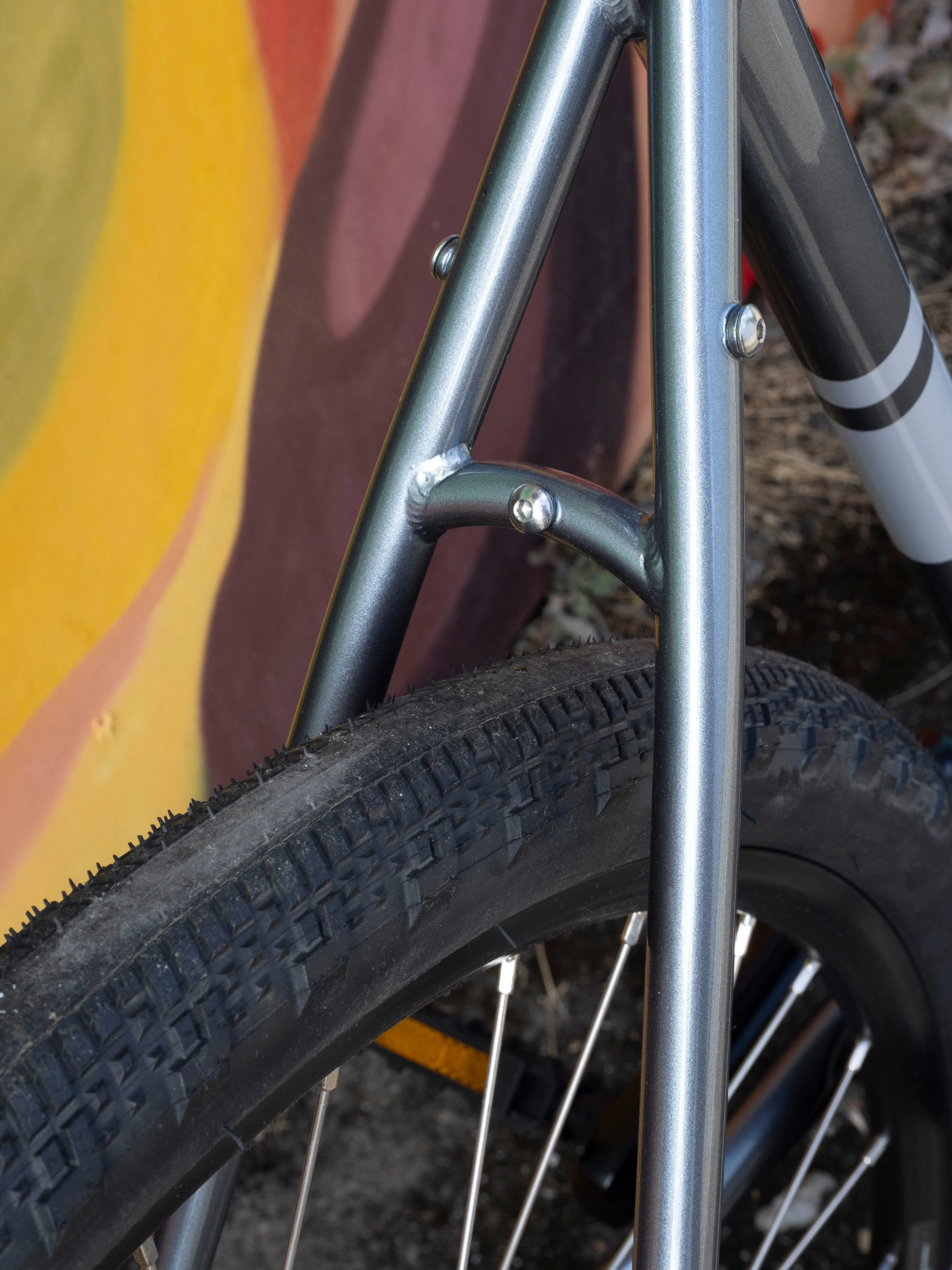 All-City Space Horse Bike - 650b, Steel, MicroShift, Moon Powder, 46cm