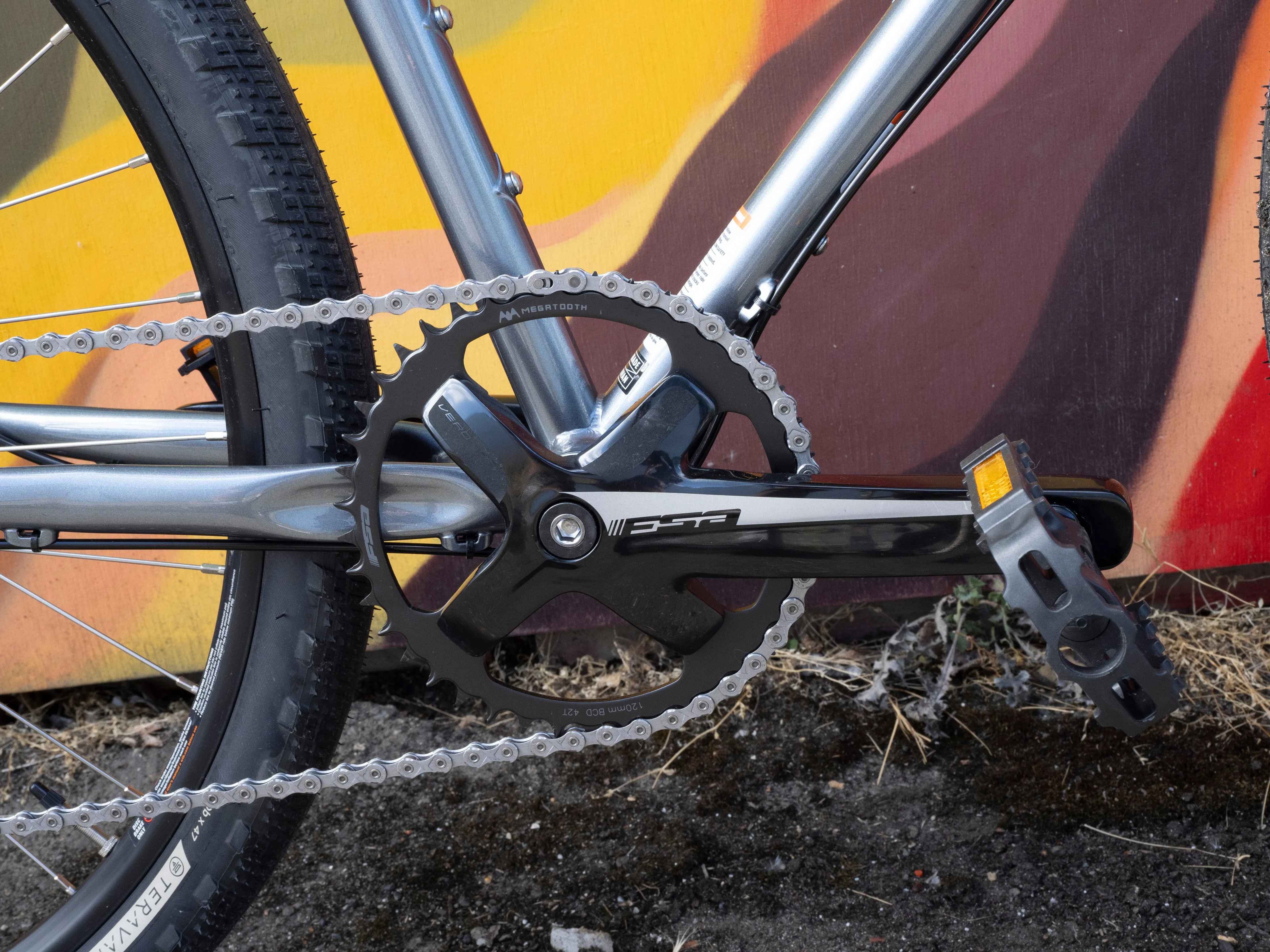 All-City Space Horse Bike - 650b, Steel, MicroShift, Moon Powder, 46cm