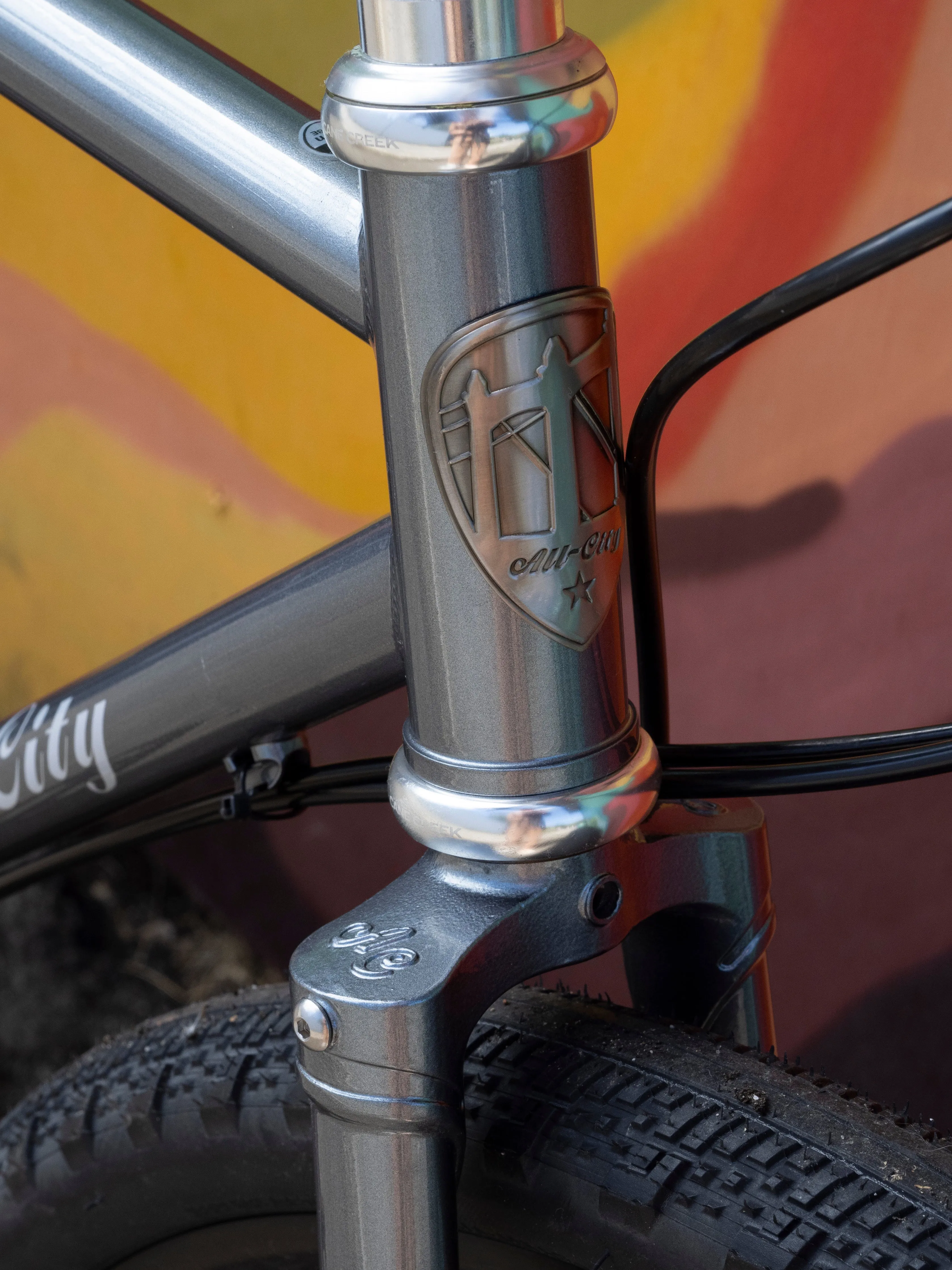 All-City Space Horse Bike - 650b, Steel, MicroShift, Moon Powder, 46cm