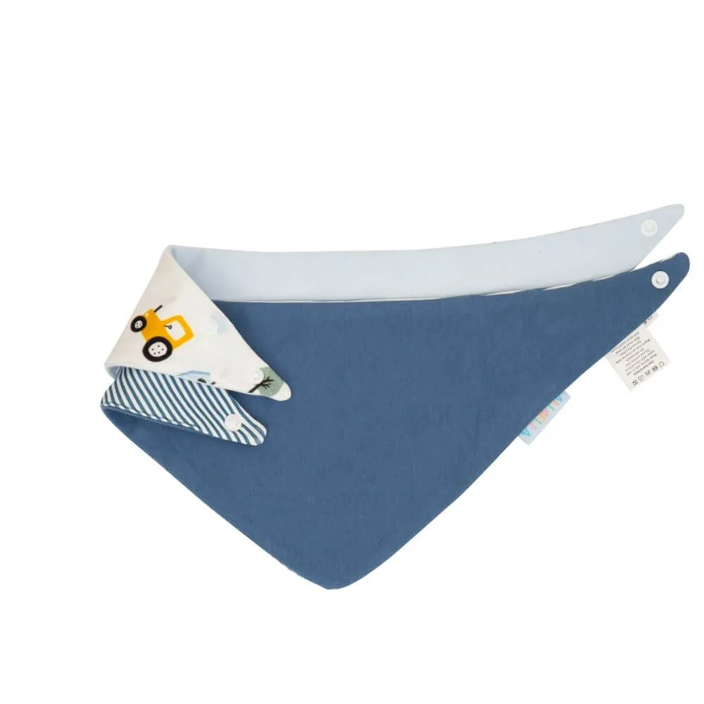 All4Ella Bandana Bib Set, Barnyard