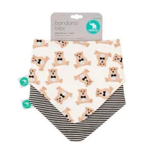 All4Ella Bandana Bib Set, Teddy Bears