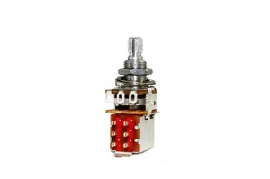 Alpha 250K Push/Pull Pot, Linear Taper, Split Knurled Shaft