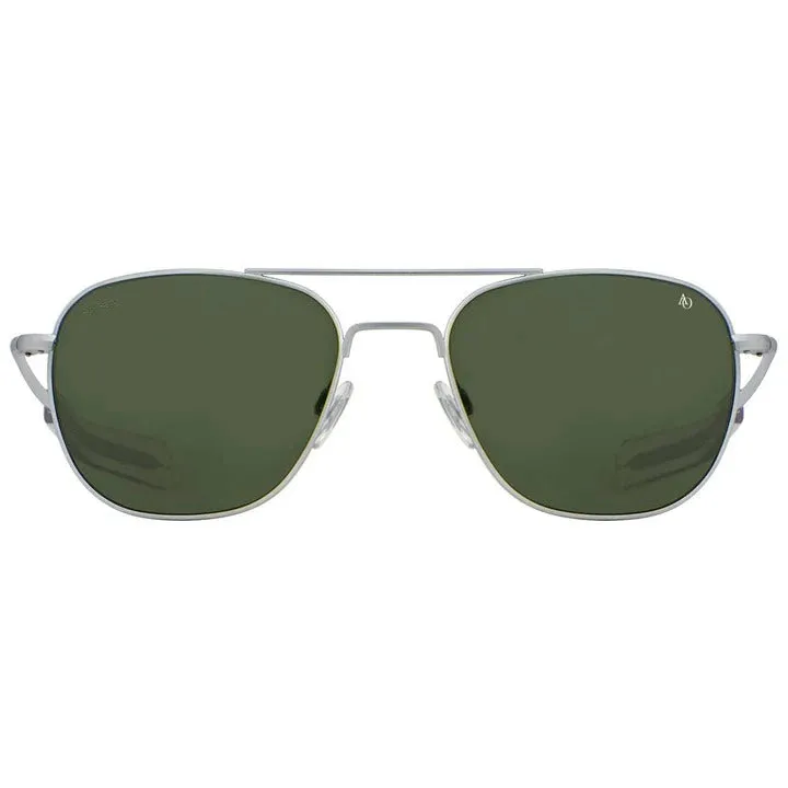 American Optical Original Pilot | Prescription Sunglasses | Matte Silver