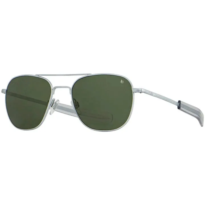 American Optical Original Pilot | Prescription Sunglasses | Matte Silver
