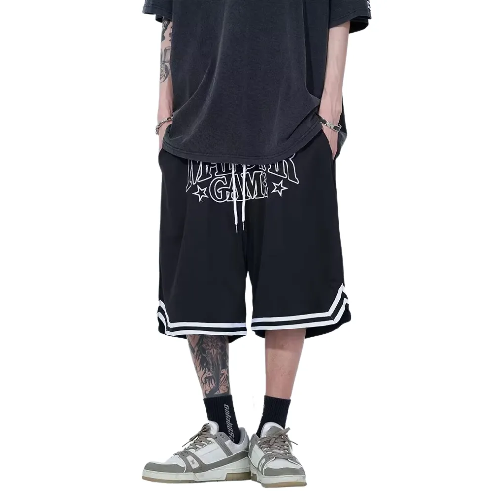 American Trendy Letter Couple Shorts
