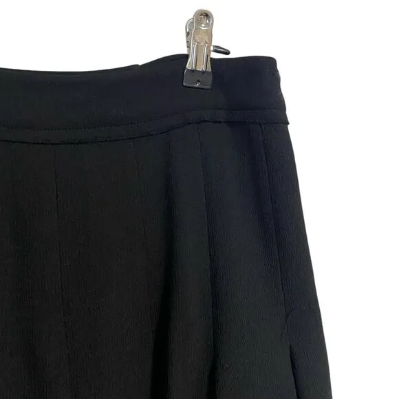Angelo Tarlazzi - Black Pleated Fit &amp; Flare - 6