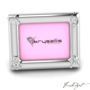 Animal Rectangle Sterling Silver Baby Picture Frame