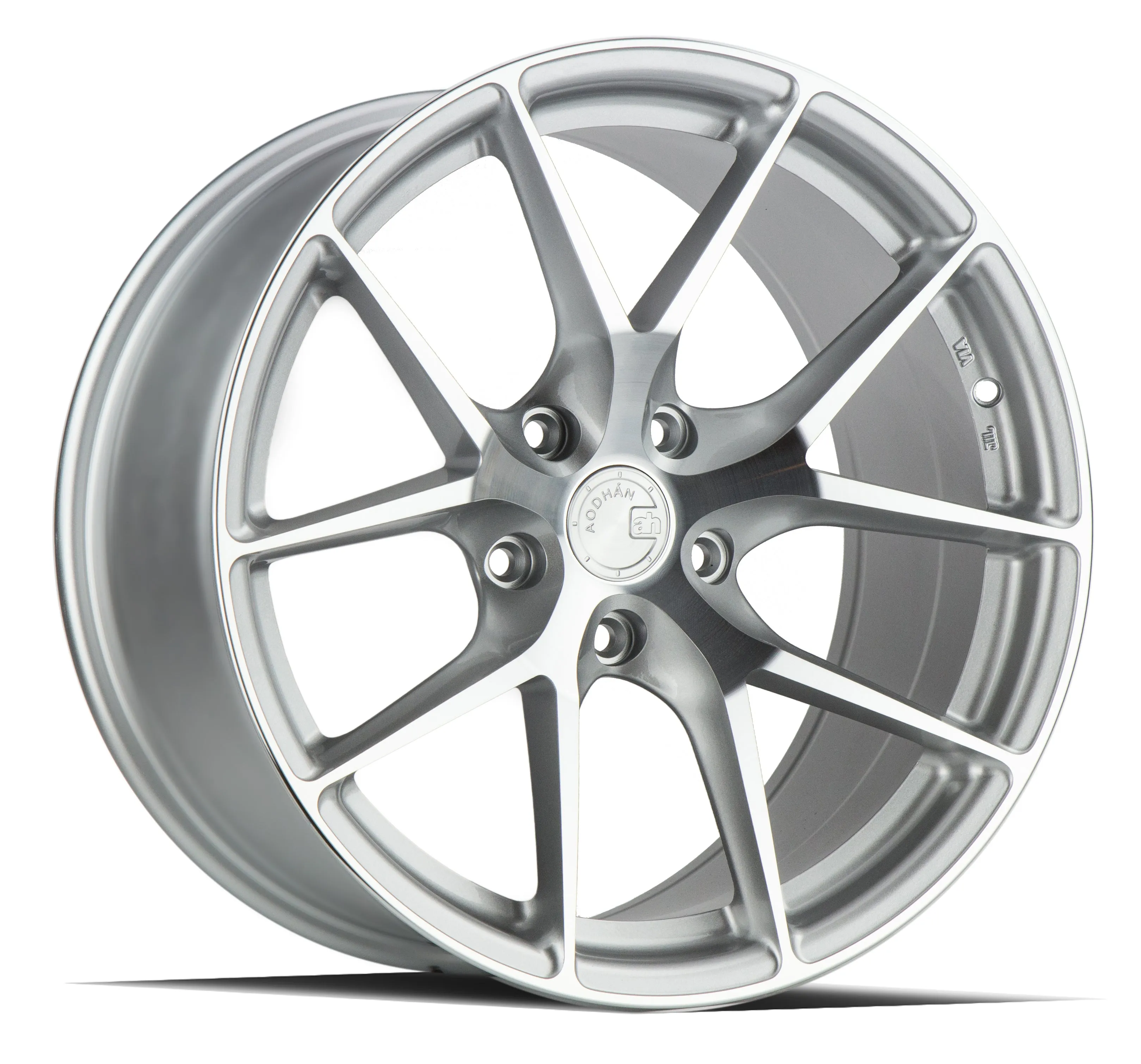 Aodhan LS007 19x9.5 5X114.3  15 Silver Machined Face