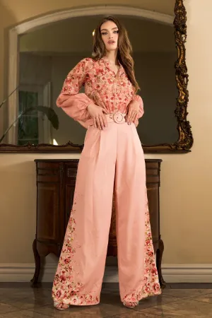 ARTSEY FLORAL 2PC PANT SET