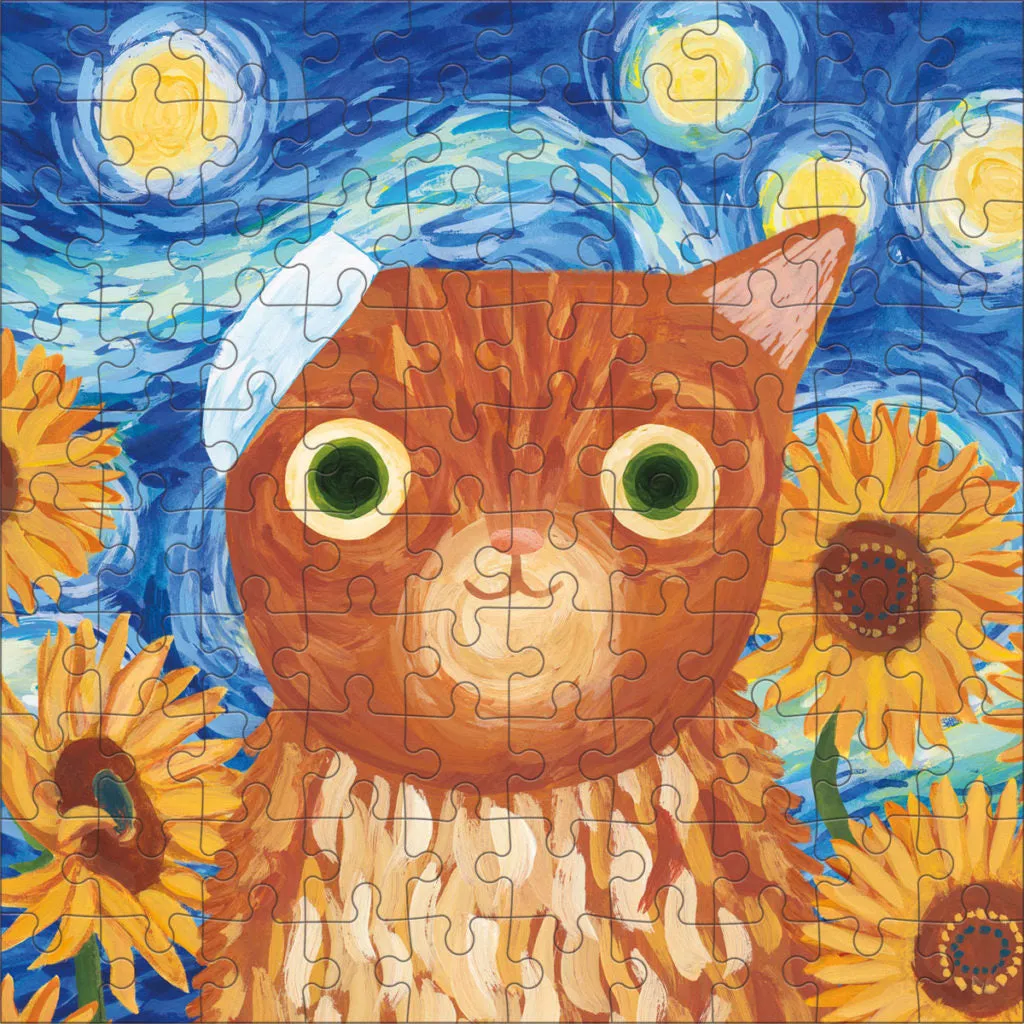 ARTSY CAT PUZZLE - VINCENT