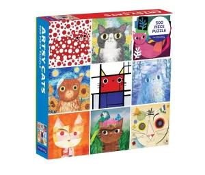 Artsy Cats Puzzle [500 Pieces]