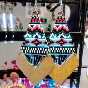 Artsy Earrings $7 OptimismIC Wigs and Gifts West St Paul MN