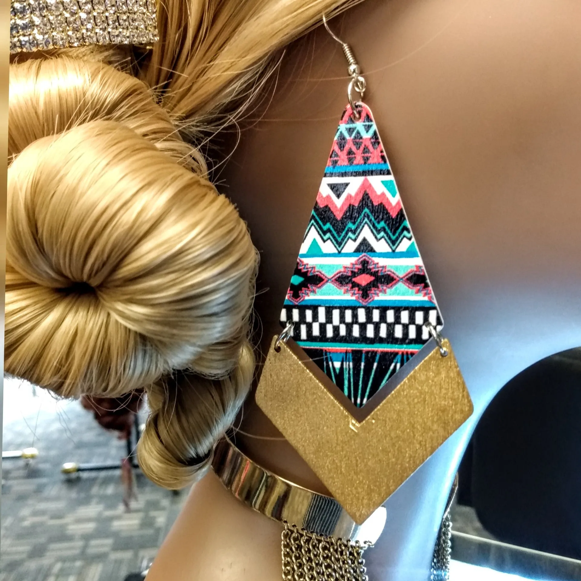 Artsy Earrings $7 OptimismIC Wigs and Gifts West St Paul MN